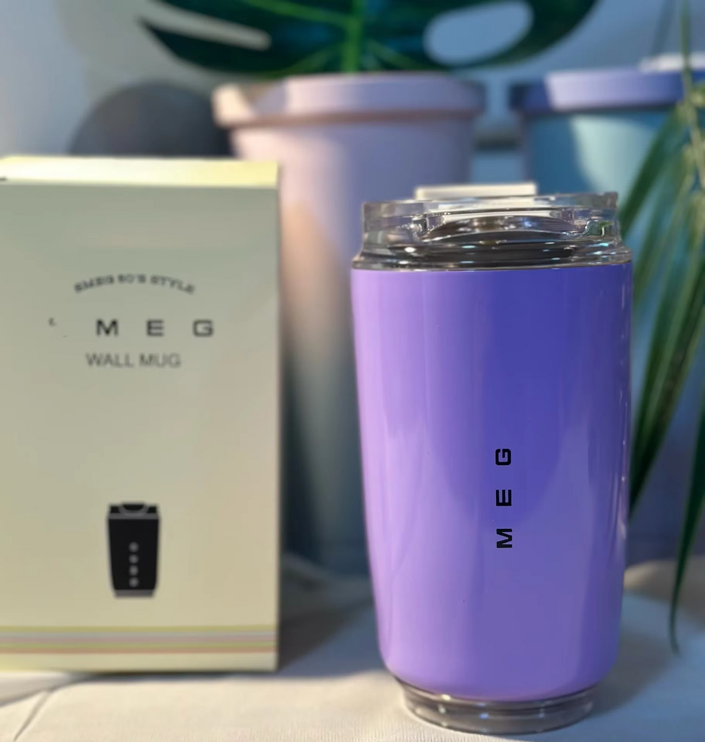 Tumbler Thermos Cup Milky