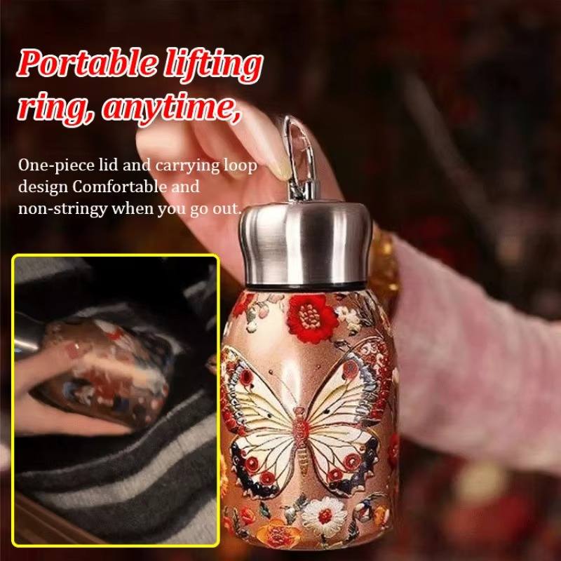 3D Embossed Stainless Steel Vacuum