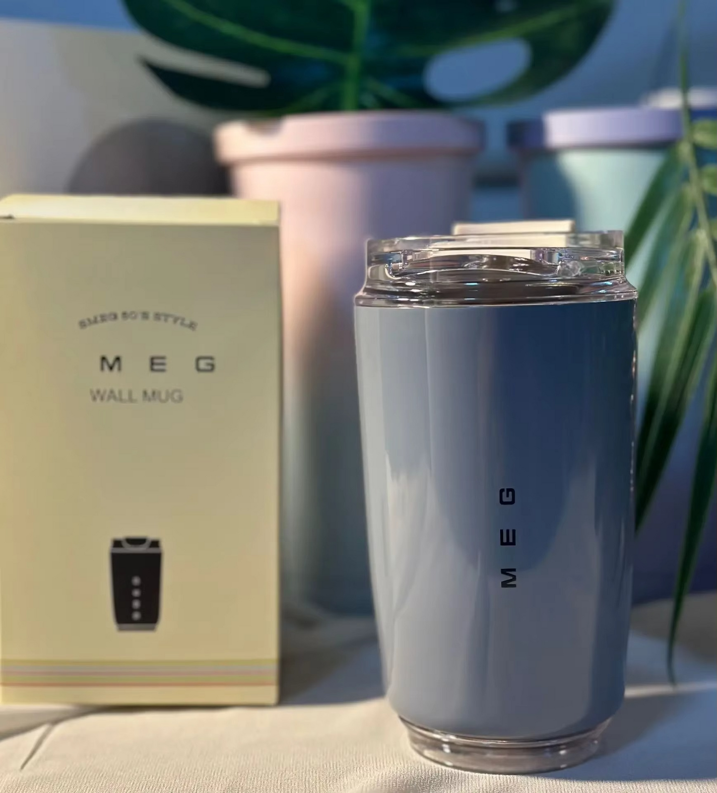 Tumbler Thermos Cup Milky