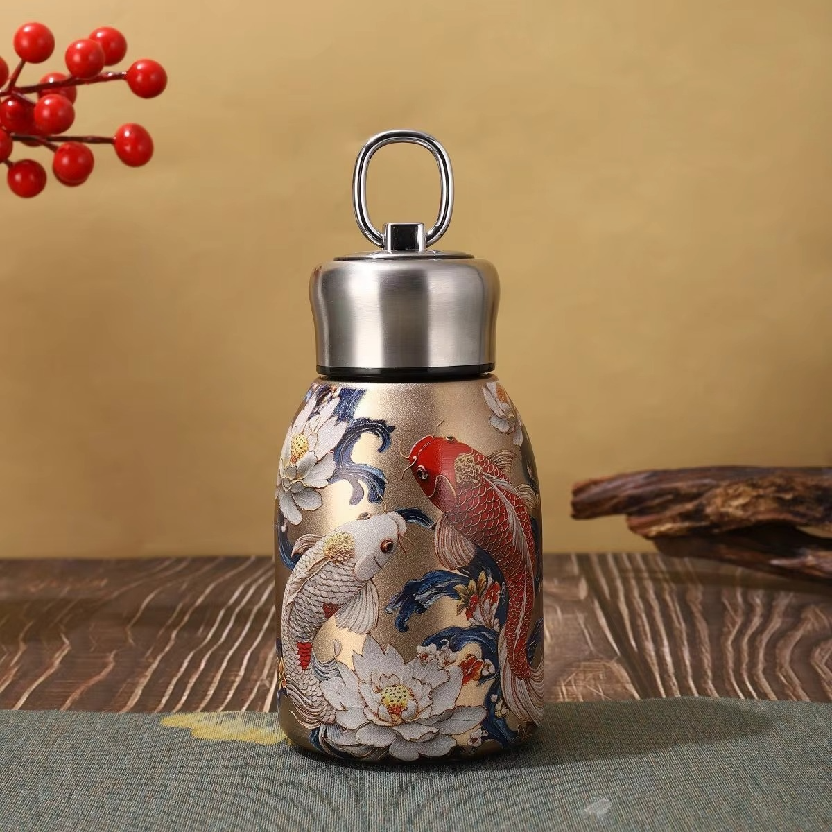3D Embossed Stainless Steel Vacuum