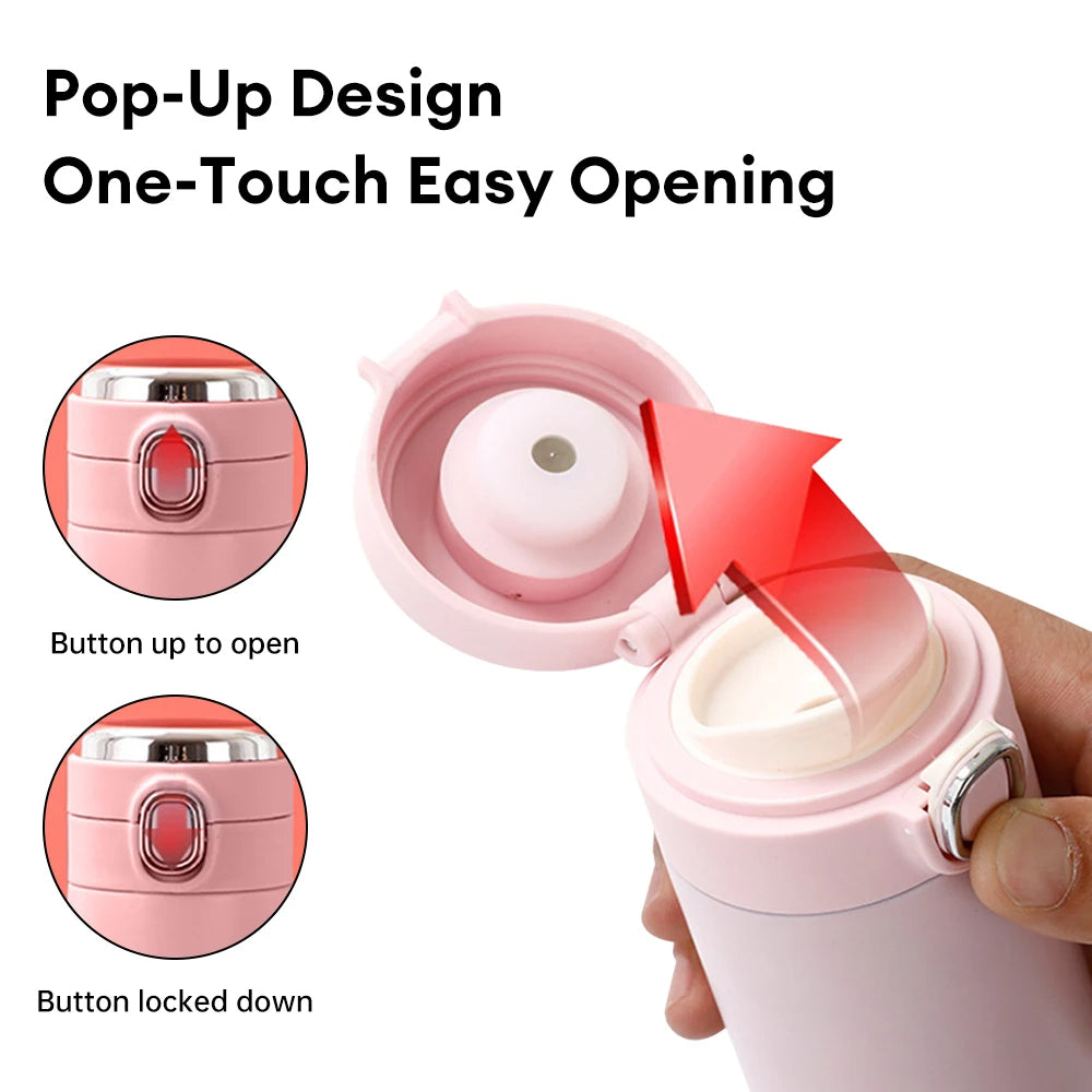 Tumbler Thermos Cup Milky