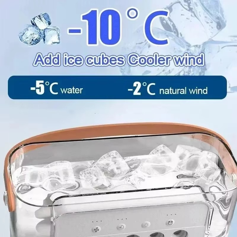 🌀 Mini 3-in-1 Cooler Fan