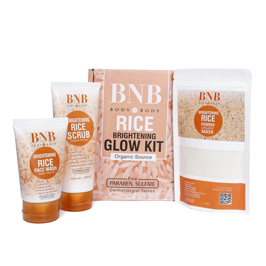 Rice Extract Facial Kit For Bright & Glowing Skin