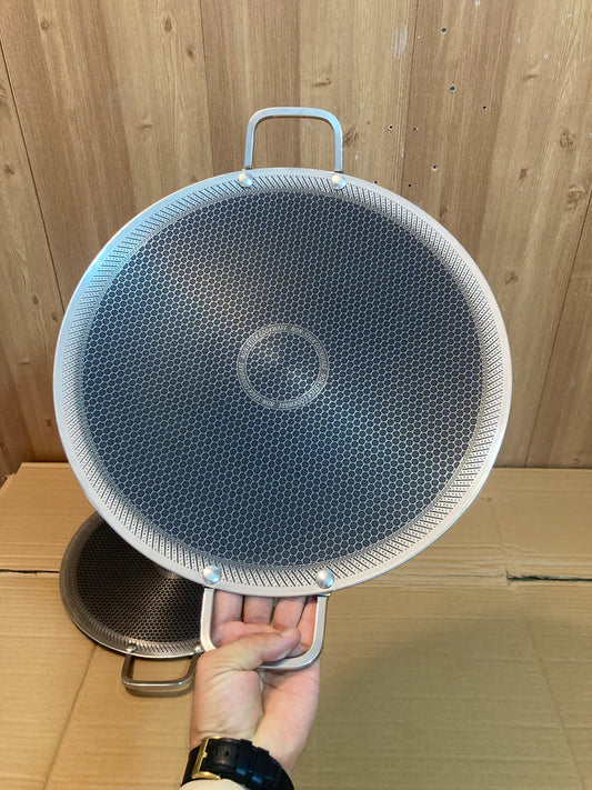 Honey Comb Laser Tawa Stainless steel Tawa – Griddle Pan – 34CM-13.5 Inch