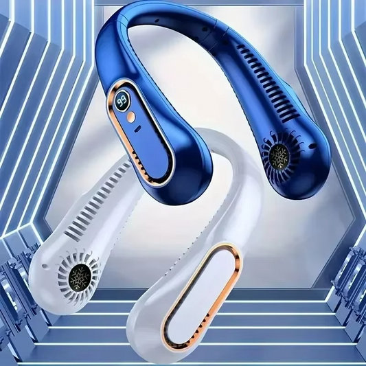 Hanging neck fan portable summer air cooler