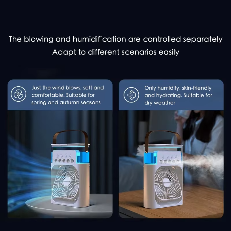 🌀 Mini 3-in-1 Cooler Fan